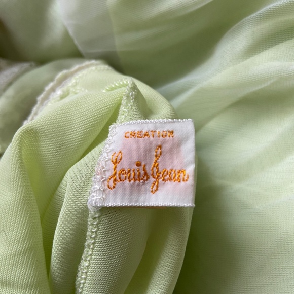 Beautiful vintage night gown set large maxi sleepwear intimate - Picture 4 of 14